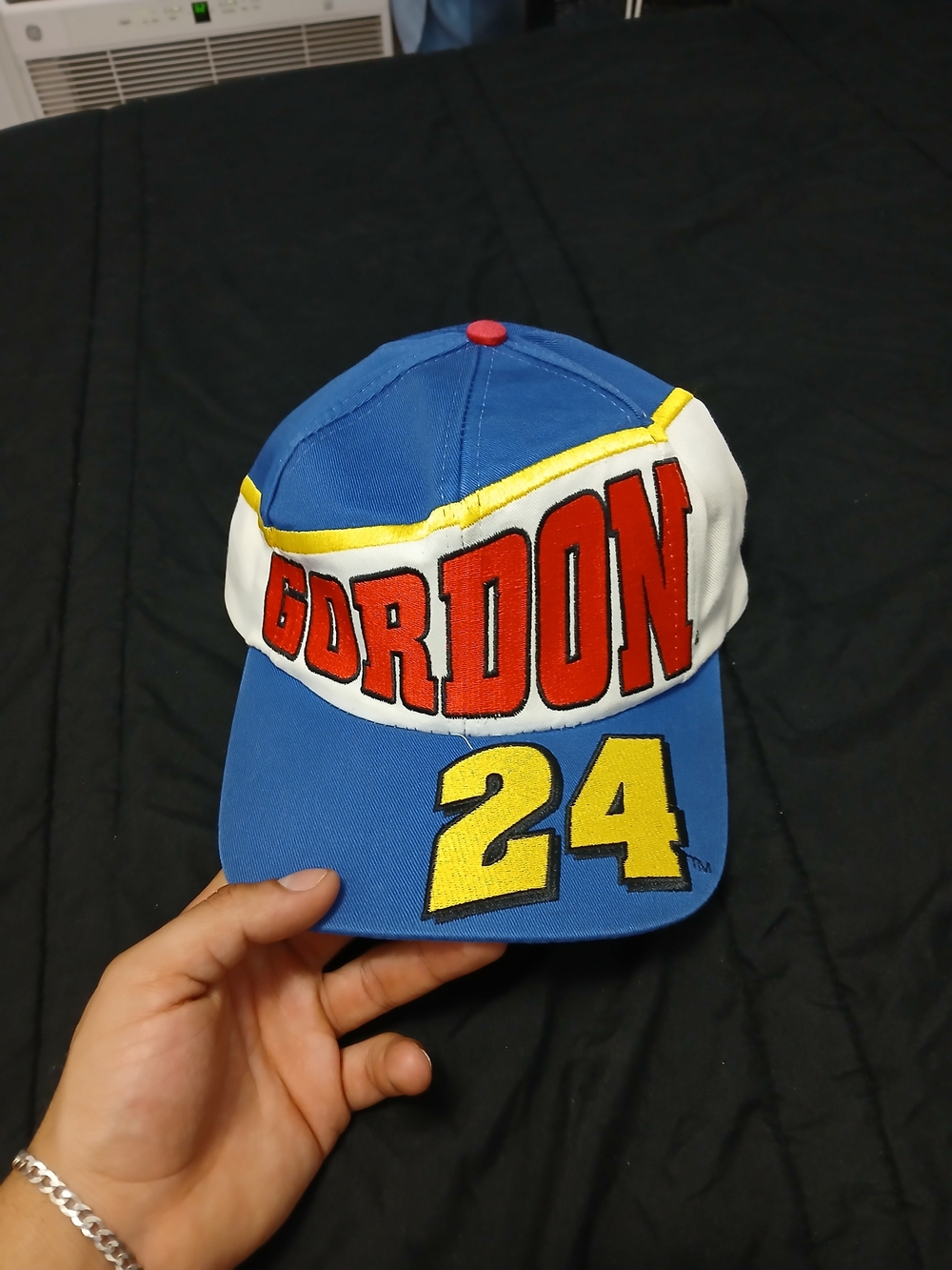 Gordon 24 Blue Racing Cap – Bold Embroidered Logo